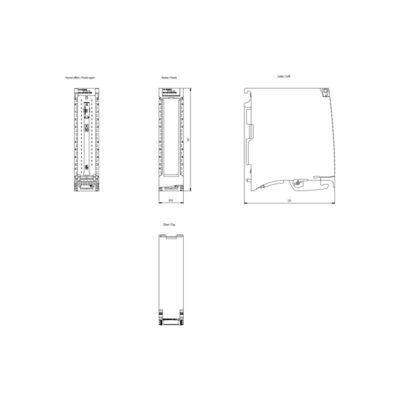 6ES7526-1BH00-0AB0 SIMATIC S7-1500 PLC F-DI 16x 24 V DC PROFIsafe 35 MM ancho excelente