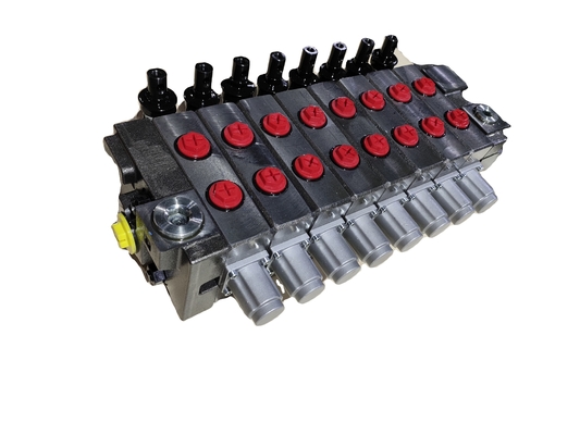 ZHONGPING EM/Q130-8S/P210 18L-8/R 8 Secciones de trabajo Valva Galtech Q130 Reemplazo