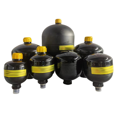 2.8L Tanque de acumulador de diafragma de acero inoxidable ZPFDC210-2.8A para puerto de tamaño M18*1.5