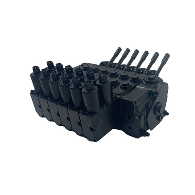 Válvula distribuidora de control direccional hidráulica neumática de monobloque de la serie DPX50 con 1