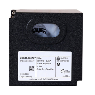 LGK16.622A27 Controlador de combustión Siemens Control óptimo del segmento para caldera de calefacción
