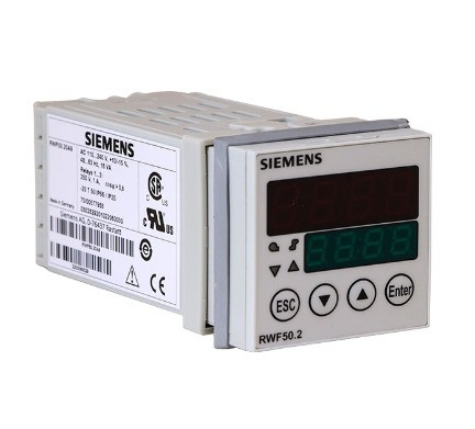 Calderas de calefacción con regulador de presión de transistores de la serie RWF55 de SIEMENS