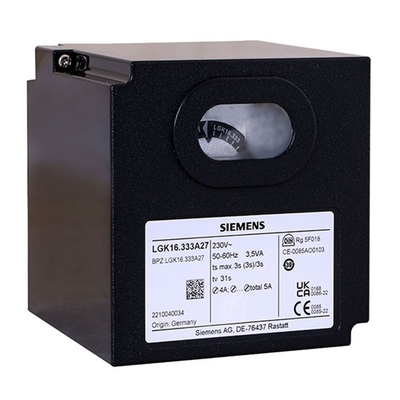 Control de automatización industrial requerido por el cliente Siemens LGK16.333A27 controlador de quemadores