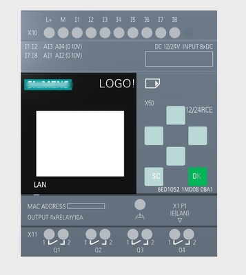LOGO 24RCE Controlador PLC AC/DC de Siemens La elección ideal para los componentes electrónicos
