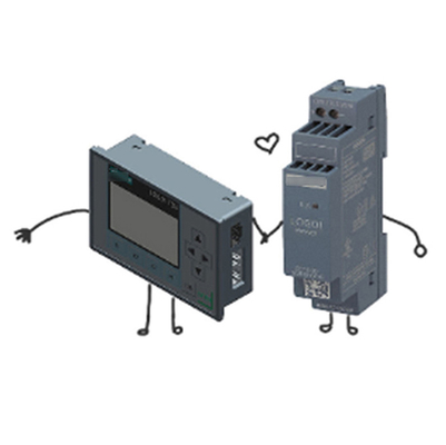 Modulo lógico de máquinas Siemens PLC LOGO 124CEo 6ED1052-2CC08-0BA1 6ED1052-2CC08-0BA2