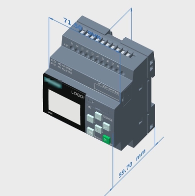 Las máquinas Siemens PLC LOGO 24CEo módulo lógico 6ED1052-2CC08-0BA1 6ED1052-2CC08-0BA2