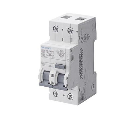 5SU9 1 N C20 6KA 30MA RCBO AC Miniatura Corriente Residual Interruptor de circuito 5SU93561KK20 SIEMENS