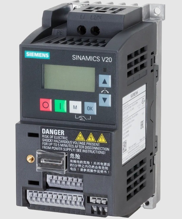 Original 380V 3AC 47-63Hz 18.5kW 6SL32105BE318UV0 SINAMICS V20 Invertidor 100% auténtico