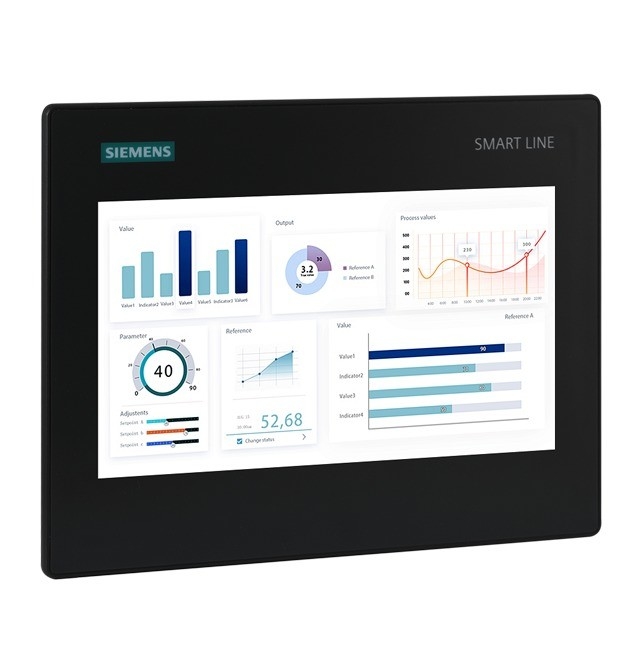 Siemens 6AV6648-0DC11-3AX0HMI Smart 700 IE V4 Pantalla táctil de 7 pulgadas para red Ethernet