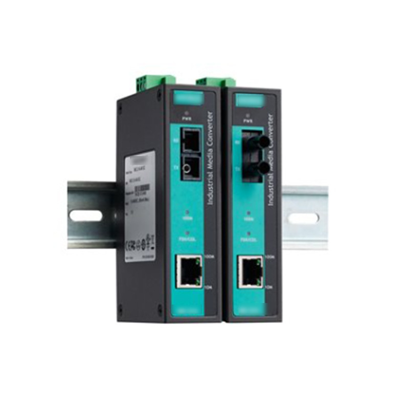 IMC-21A-M-SC grado industrial 10/100BaseT X a 100BaseFX Fotoconvertidor para MOXA bueno