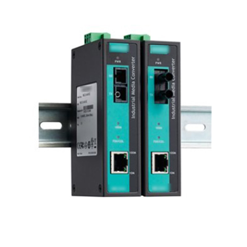 IMC-21A-M-SC grado industrial 10/100BaseT X a 100BaseFX Fotoconvertidor para MOXA