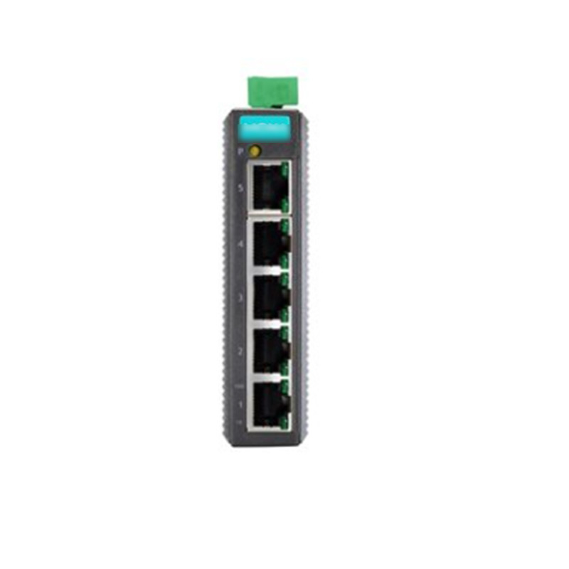 EDS-205 Interruptor Ethernet industrial no administrado de nivel de entrada de 5 puertos
