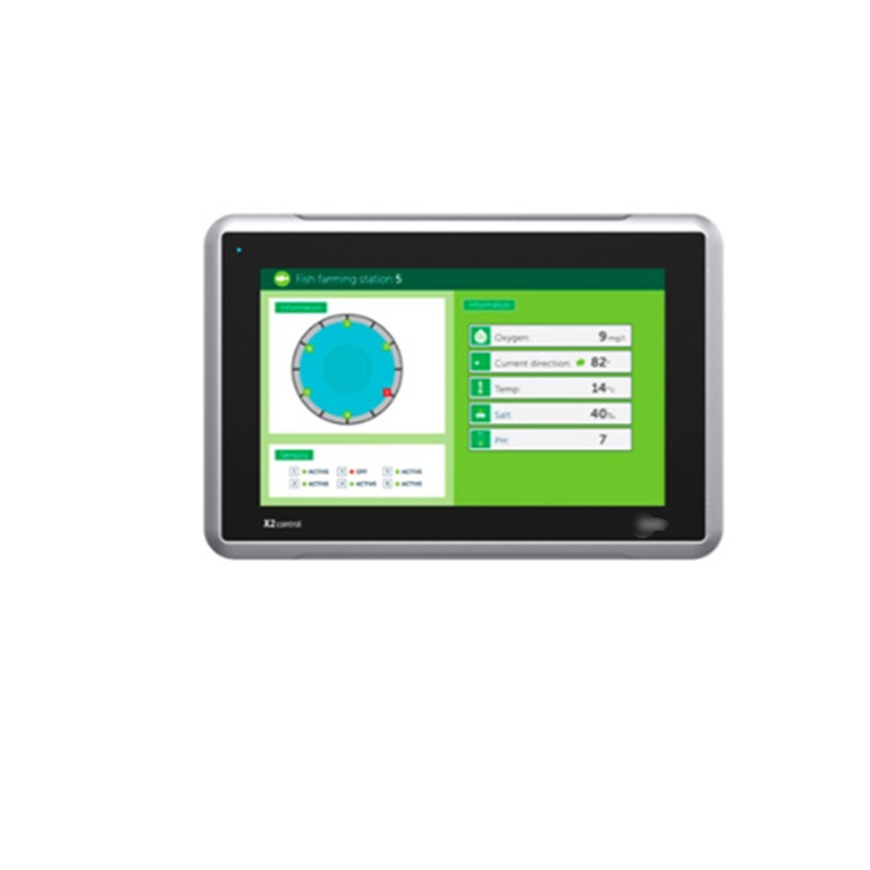 El cliente requiere X2 Control 10 10' HMI con iX Runtime y CODESYS Diseño de pantalla táctil de control suave