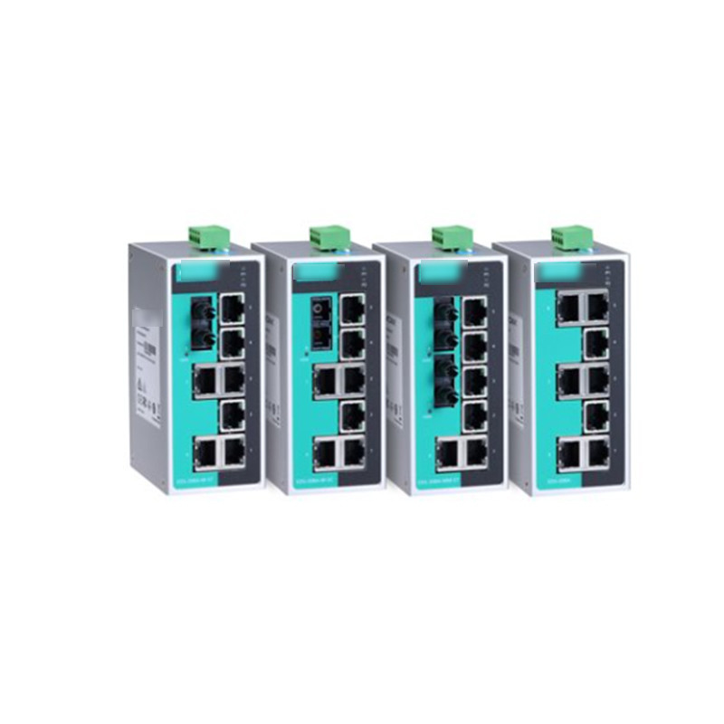 EDS-208A-SS-SC Industrial Ethernet Switch Diseño de hardware resistente para MOXA desde Custom
