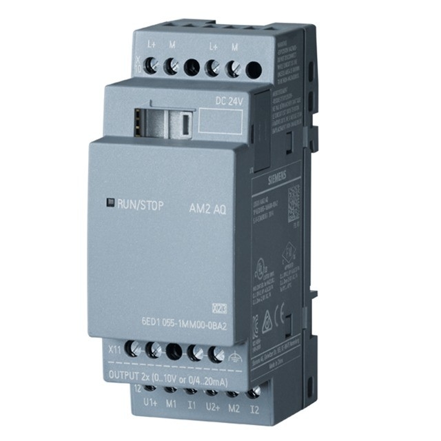 100% original Siemens PLC LOGO DM8 24R para LOGO 8 módulos de expansión 6ED10551HB000BA2