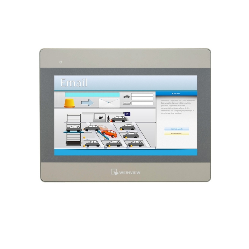 10.1 &quot; Pantalla con gran ángulo de visión HMI MT8106iE con CPU RISC de doble núcleo