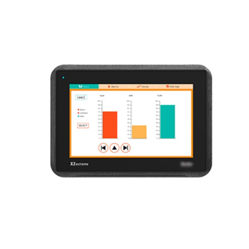 Después del envío X2 extremo 7 12V Panel de control a prueba de explosión 7'' HMI resistente con tiempo de ejecución iX