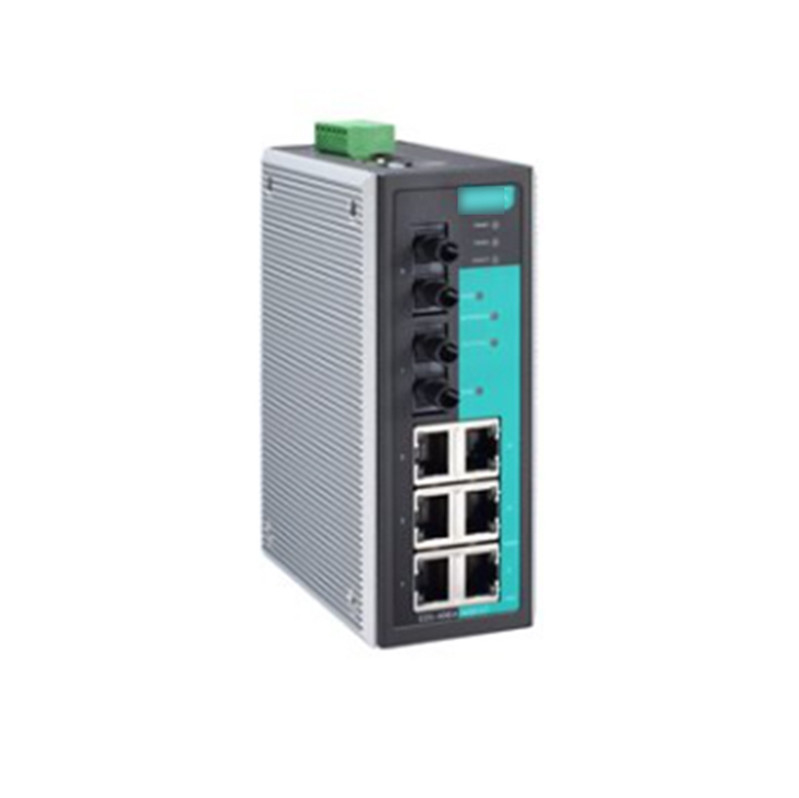 Interruptor de Ethernet industrial administrado por 8 puertos EDS-408A-MM-SC para aplicaciones de nivel de entrada