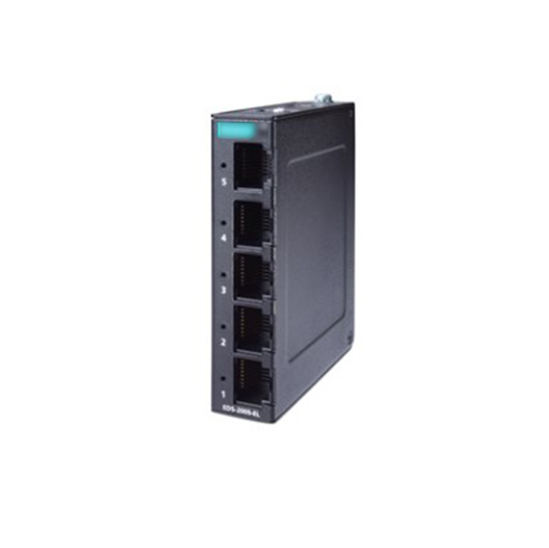 EDS-2005-EL Interruptor Ethernet industrial no gestionado de nivel de entrada con 5 puertos Original razonable