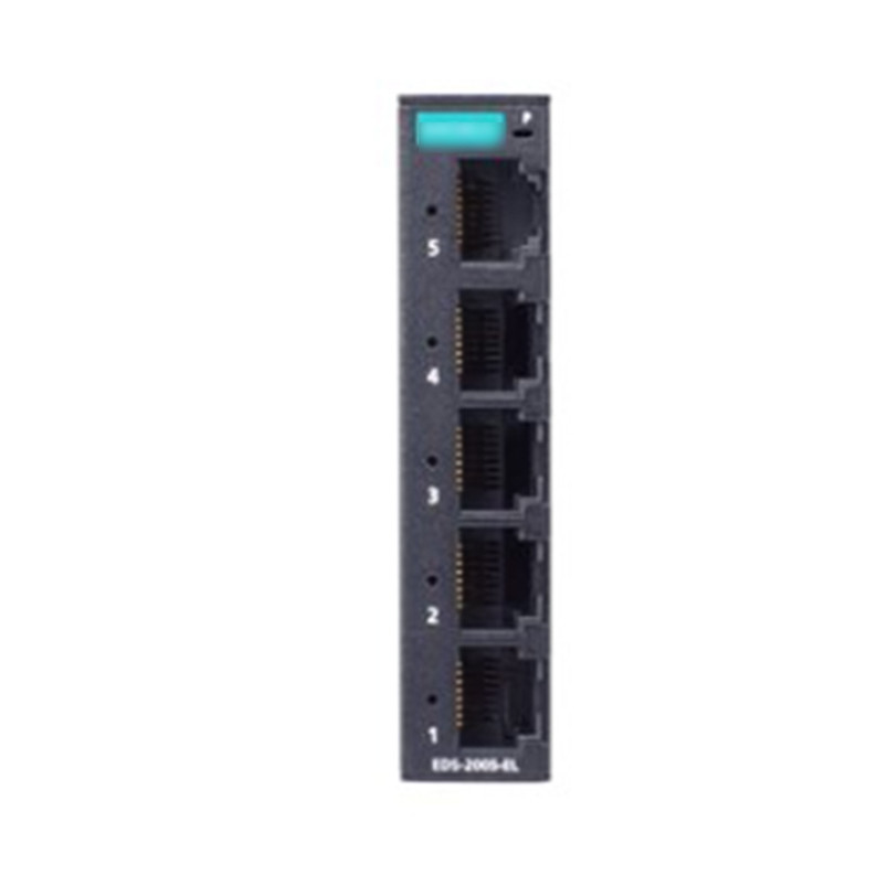 Accesorios para ordenadores industriales EDS-2005-EL Conmutador Ethernet no administrado de 5 puertos para MOXA