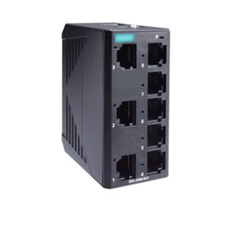 Accesorios para quemadores de gas para el interruptor Ethernet de nivel de entrada de la serie MOXA EDS-2008-ELP de 8 puertos