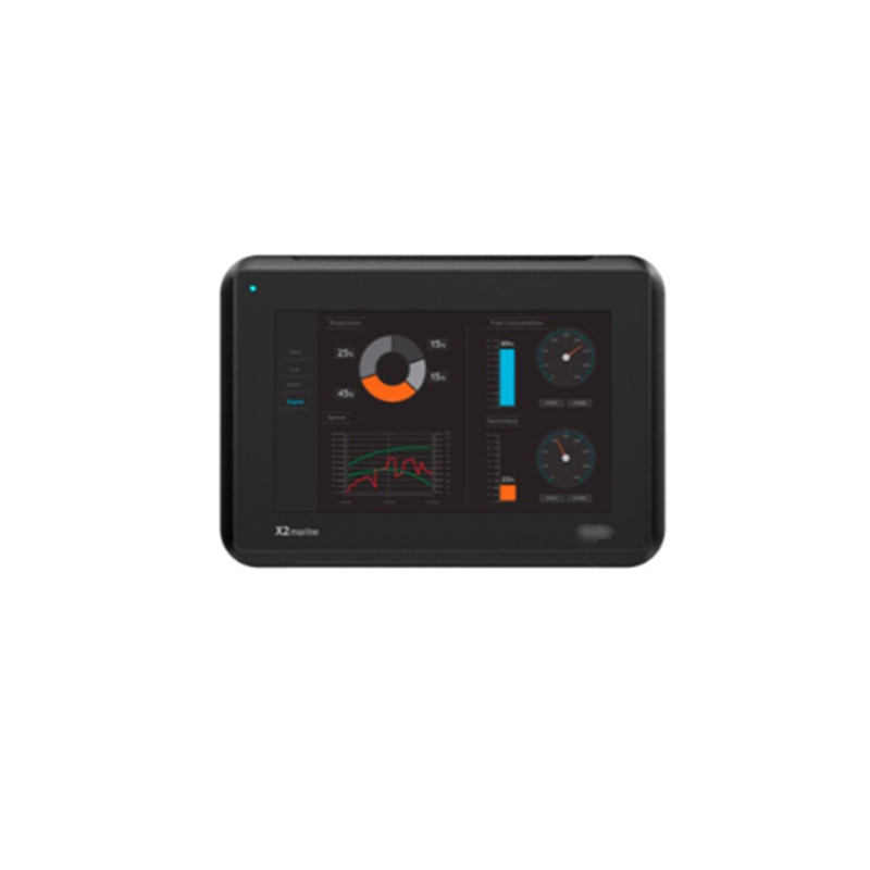 7 pulgadas X2 pantalla táctil a prueba de explosión de grado marino HB SC SC TFT-LCD Display Network otras