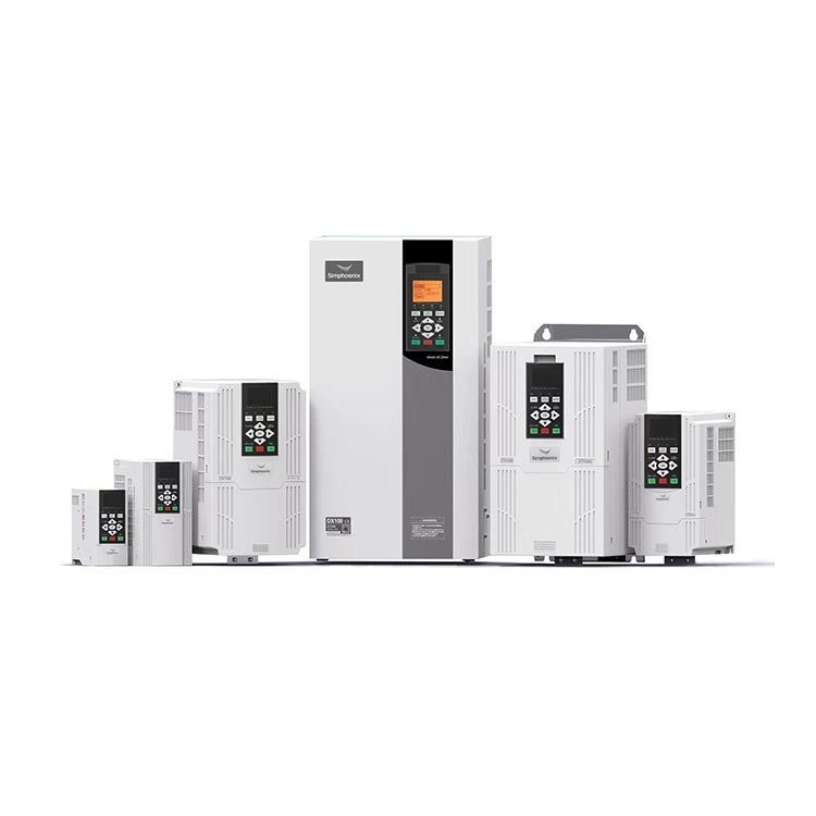 30KW DX100-4T0300 Simphoenix Conversor de frecuencia de vector de bucle abierto con 68*149*110 dimensiones