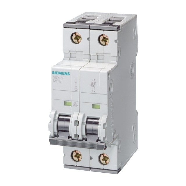 400V 10ka 3 polos D20A Curva BCD D 5SY4320-8CC 5SY Mini interruptor de circuito 2p Dc 1000v CN JIA