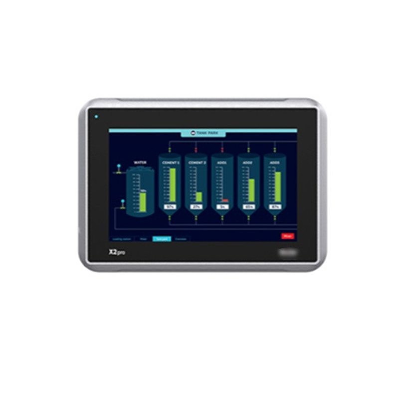 Red de automatización industrial X2 pro 7 Panel de control de pantalla táctil TFT-LCD con 2 Ethernet