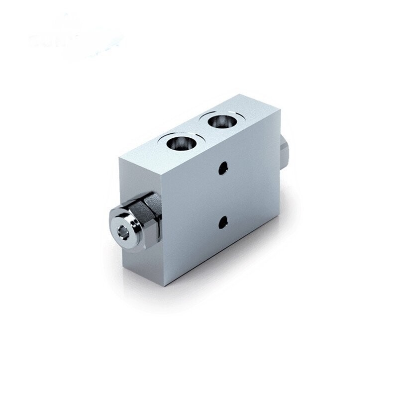 Válvula de compresión de acero VBPDE3/8&quot;A de piloto hidráulico para bloqueo de cilindros hidráulicos