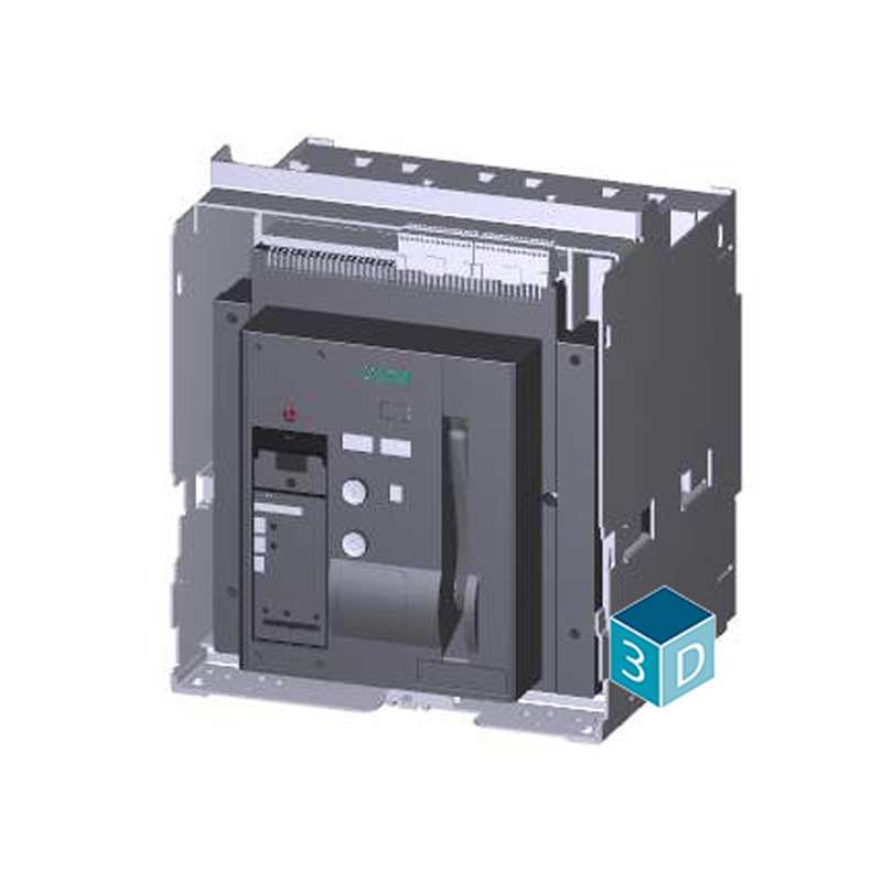 Siemens 3WT8252-6UG40-0AA1-Z 3P Interruptor de circuito de instalación fija para función de interruptor