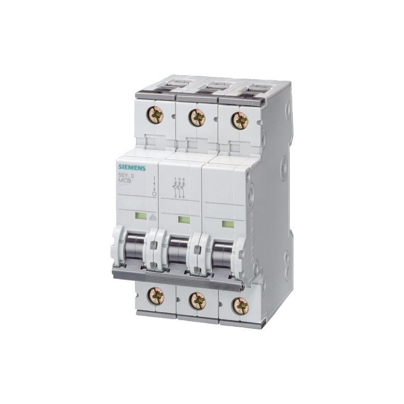 5SY7313-8CC Interruptor de circuito en miniatura 400V 15kA 3 polos D 13A SENTRON para aplicaciones