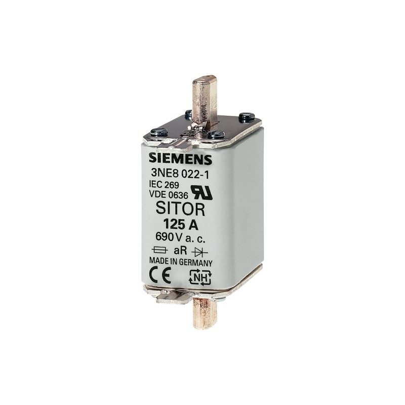 Distribución de energía de baja tensión Siemens 3NE8018-1 Tipo de fusible de cuchillo de automatización industrial