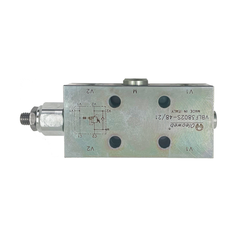 Válvula de equilibrio central abierta VBLF3802S de flujo máximo de 35 L/MIN para un control óptimo