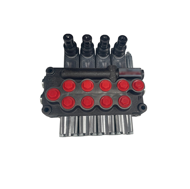 Buena válvula de control de dirección múltiple de monobloque manual MB-3/5S para bombas hidráulicas