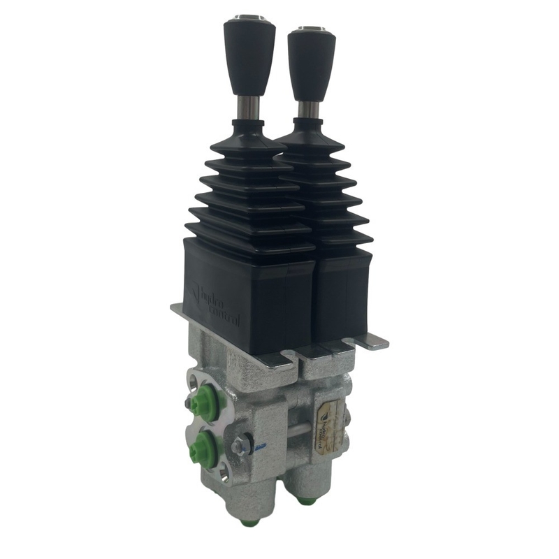 Válvulas de control remoto de 2 bobinas para el joystick de control del piloto hidráulico en la perforación de rocas