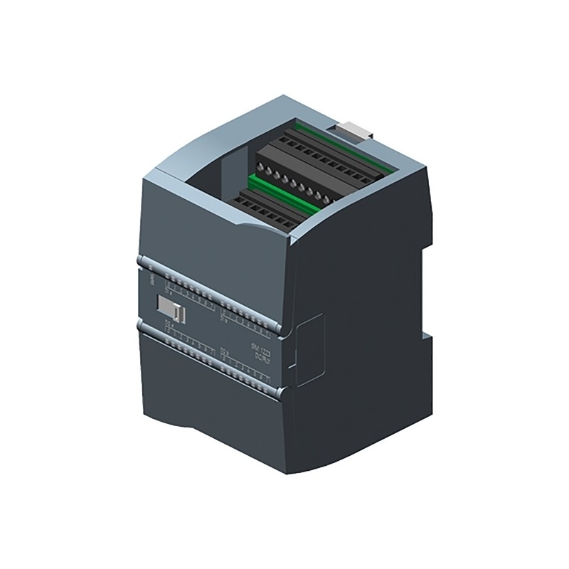 16DI/16DO 16DI 24V DC Sink/Source 16DO Relay 2A PLC Digital I/O SM 1223 para el sector industrial