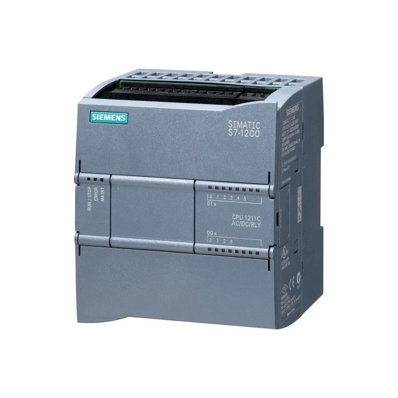 6ES7211-1BE40-0XB0 SIMATIC S7-1200 CPU 1211C CPU compacta con relé de 2A y energía de CA/CC