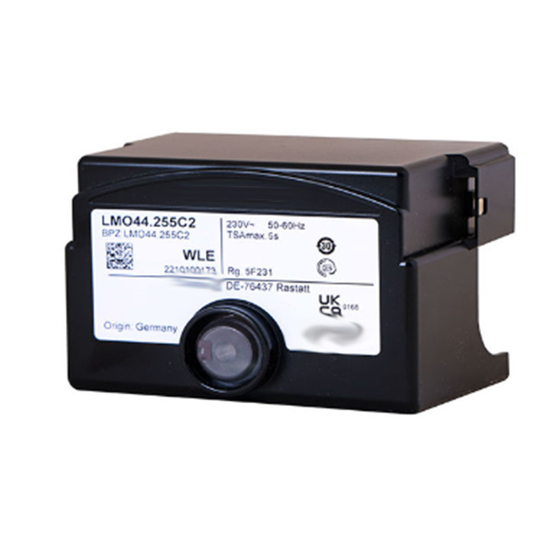 Caja de control de quemador de pantalla LED modelo LMO44.255C2 230V 50-60Hz para eficiencia industrial