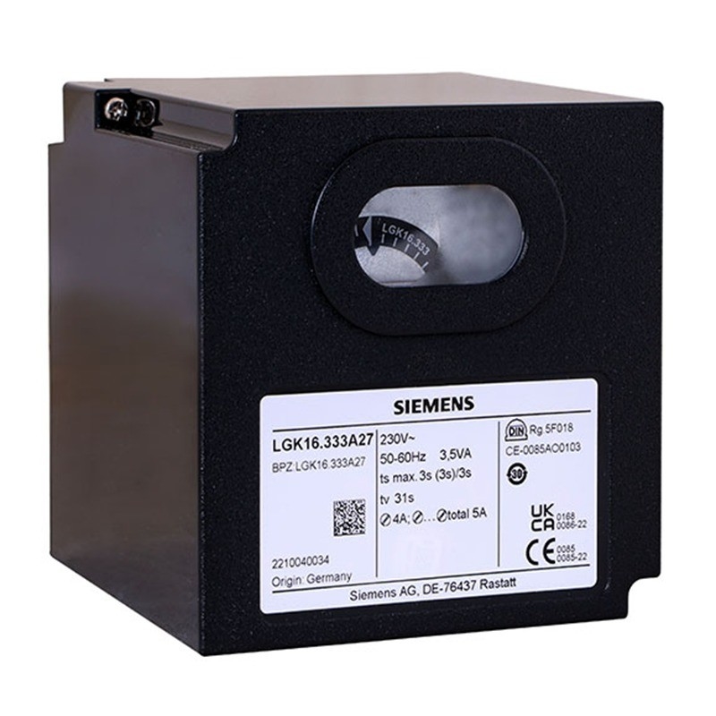 LGK16.122A27 Controlador de combustión Control de amortiguador 3.5VA para la función de ahorro de energía de Siemens