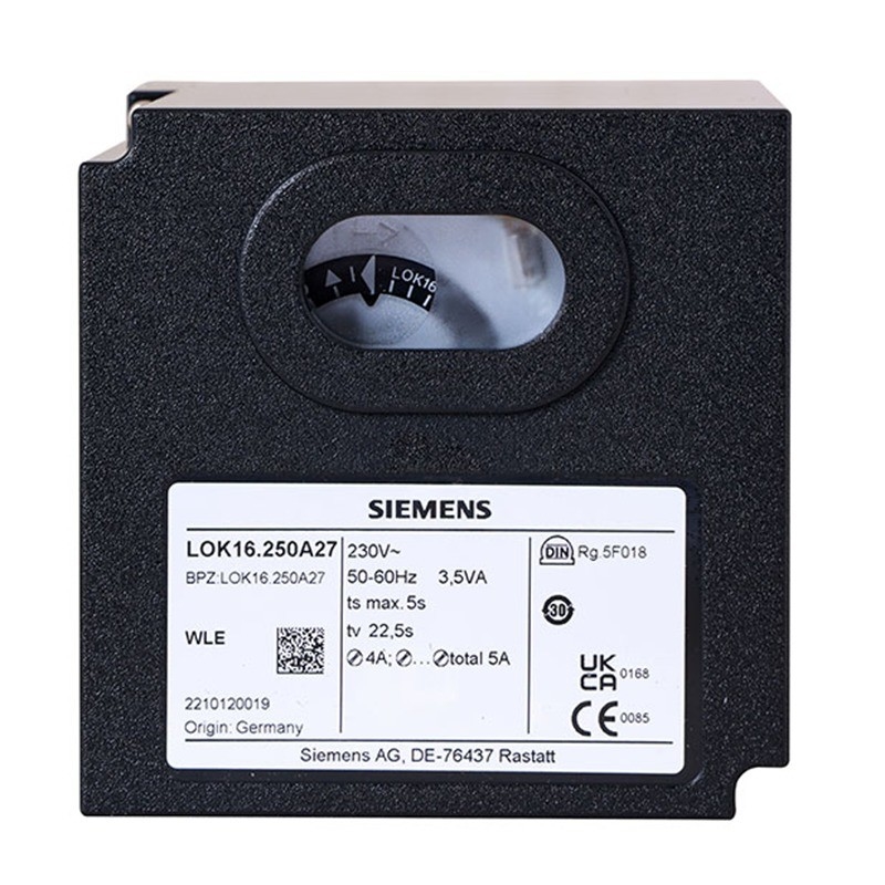Display LED y requerido por el cliente LOK16.250A27 Control del quemador de aceite universal para Siemens